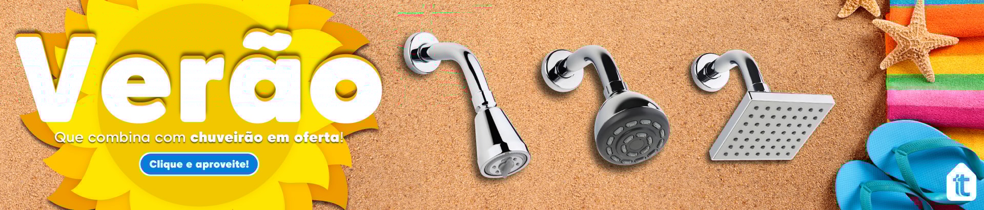 Banner - Chuveiro Verão