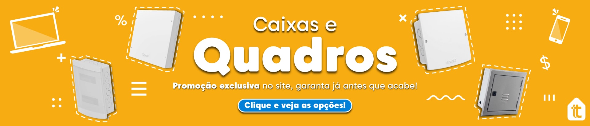 Banner Caixas e Quadros Elétricos