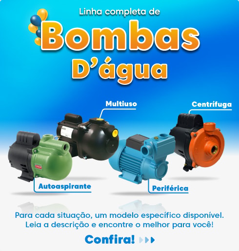 Banner - Bomba de Água