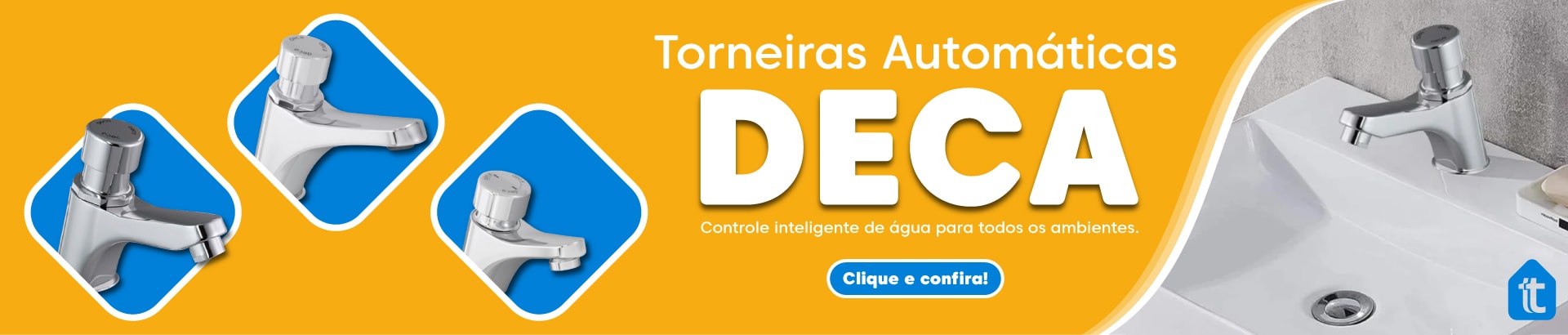 Banner - Torneiras Automáticas DECA