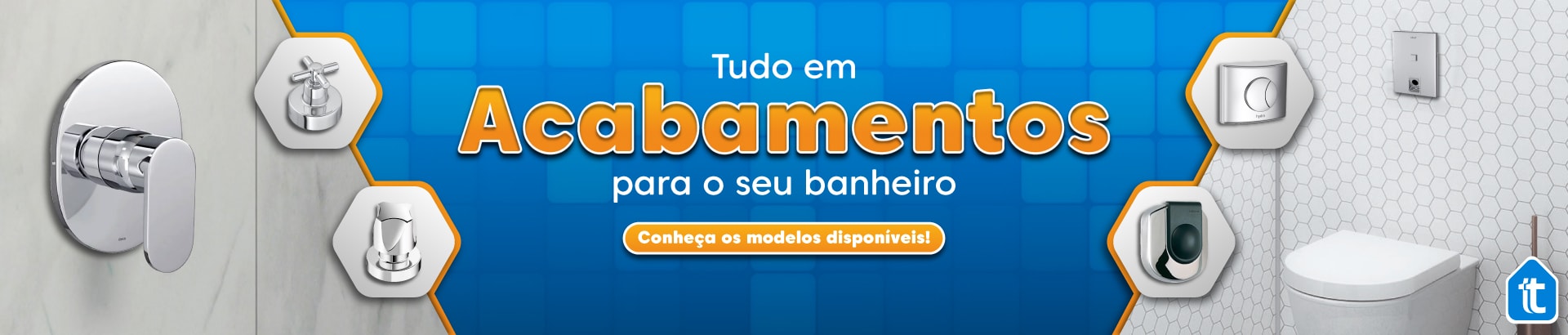 Banner Acabamentos para Banheiro