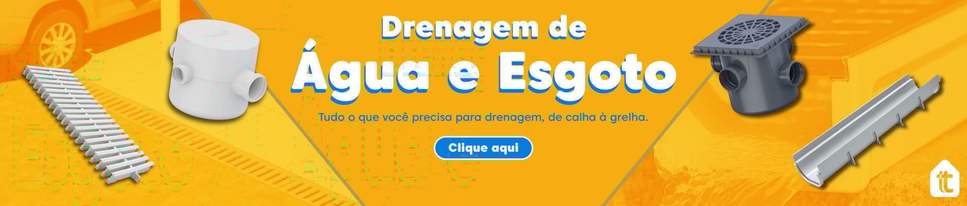Banner site - Drenagem de Água e Esgoto
