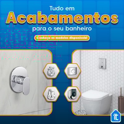 Banner Acabamentos para Banheiro