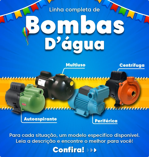 Banner - Bomba de Água
