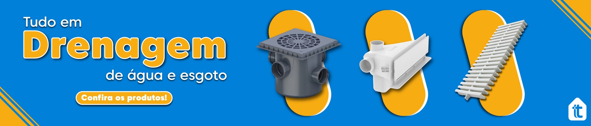 Banner Drenagem de Água e Esgoto