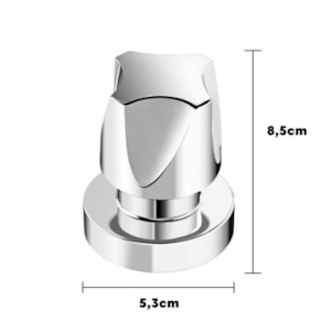 Acabamento de Registro Digital Line (Universal) 1/2'' 3/4'' e 1'' Fabrimar