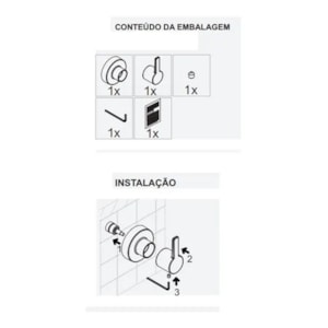 Acabamento de Registro Docol Gali 1.1/2'' 1.1/4'' 807406 Acabamento de Registro Docol Gali 1.1/2'' 1.1/4'' 807406