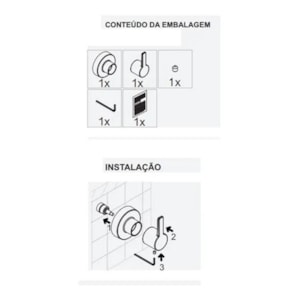 Acabamento de Registro Docol Gali 1.1/2'' 1.1/4'' 807406