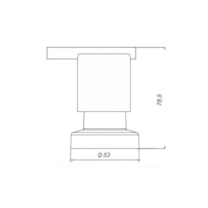Acabamento de Registro Gioia Universal 1/2'' 3/4'' e 1'' Fabrimar 