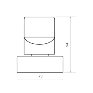 Acabamento de Registro Goa 1/2'' e 3/4'' para Base Fabrimar