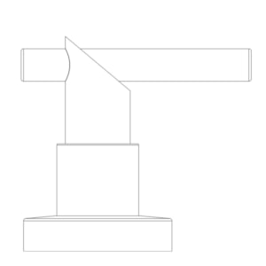 Acabamento de Registro Loft 1.1/4'' e 1.1/2'' para Base Fabrimar