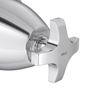 Acabamento de Registro Max Cromado 1.1/4'' e 1.1/2'' 4900.C34.GD Deca