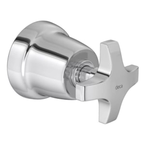 Acabamento de Registro Max Cromado 1/2''  3/4'' e 1'' 4900.C34.PQ Deca