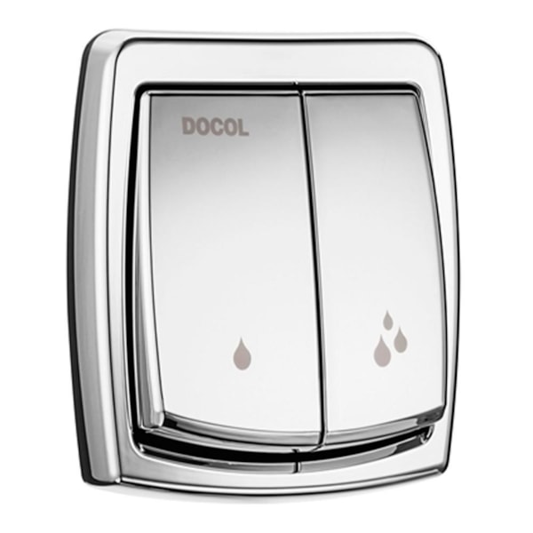 Acabamento para Válvula de Descarga Docol Salvágua Box Cromado