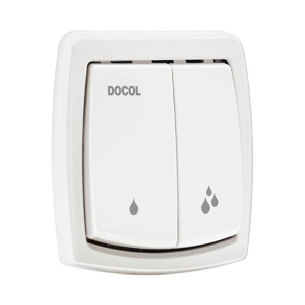 Acabamento para Válvula de Descarga Docol Salvágua Box Gelo Polar