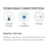 Acabamento para Válvula de Descarga Docol Salvágua Clássica Cromado