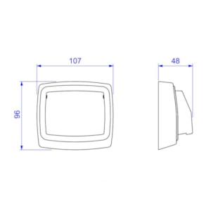 Acabamento para Válvula de Descarga Hydra Max Branco 4900.E.MAX.BR Deca