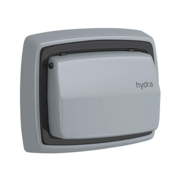 Acabamento para Válvula de Descarga Hydra Max Cinza 4900.E.MAX.CZ Deca