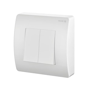 Acabamento Válvula de Descarga Flux Branco para Nova Base Fabrimar