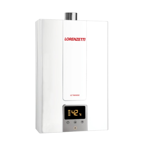 Aquecedor a Gás Digital Lorenzetti LZ 1600DE 15,0 L/min GLP