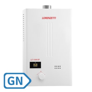 Produto Aquecedor a Gás Lorenzetti LZ 1500EF 15,0 L/min GN (Gás Natural)