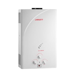Aquecedor a Gás Lorenzetti LZ 1600N 15,0 L/min GN (Gás Natural)