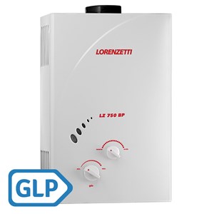 Aquecedor a Gás Lorenzetti LZ 750BP 7,5 L/min GLP