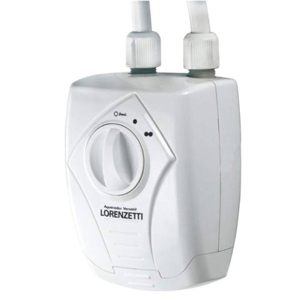 Aquecedor Elétrico Versátil Lorenzetti 3 Temperaturas Branco 127V 5500W