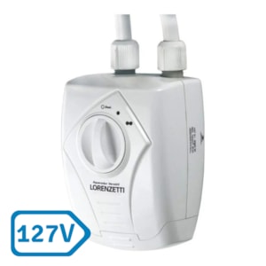 Aquecedor Elétrico Versátil Lorenzetti 3 Temperaturas Branco 127V 5500W