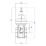 Base Registro de Gaveta 4509 1.1/2'' Deca