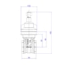 Base Registro de Gaveta 4509 1.1/4'' Deca