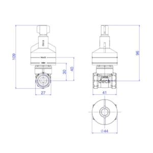 Base Registro de Gaveta 4509 1/2'' Deca Base Registro de Gaveta 4509 1/2'' Deca