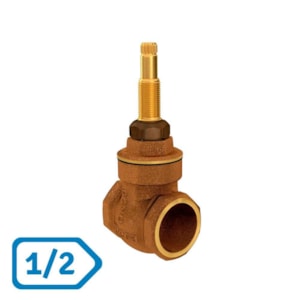 Base Registro de Gaveta 4509 1/2'' Deca Base Registro de Gaveta 4509 1/2'' Deca