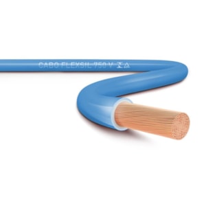 Cabo Flexível 10mm² SIL 750V 100MT Azul