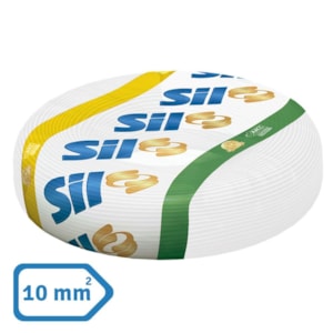 Cabo Flexível 10mm² SIL 750V 100MT Azul