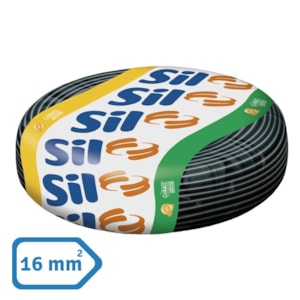 Cabo Flexível 16mm² SIL 750V 100MT
