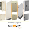 Caixa De Passagem Elétrica Externa Sobrepor 12 x 12 x 7,5 Cemar