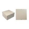 Caixa De Passagem Elétrica Metalica Externa 12,5x12,5x8,2cm - Cemar R.901010