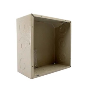 Caixa De Passagem Elétrica Metalica Externa 12,5x12,5x8,2cm - Cemar R.901010