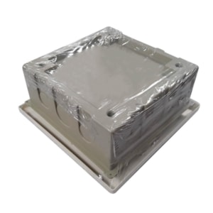 Caixa de Telefone Em PVC Embutir 30x30x9 Branco Cemar R.910402