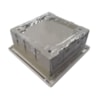 Caixa de Telefone para Embutir em PVC 20x20x9 Cemar R.4234