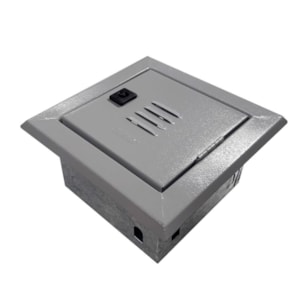 Caixa Telefone Metálica Embutir 20x20 Ceemar R.900402