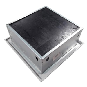 Caixa Telefone Metalica Embutir 30x30x16 Cemar R.900403