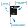 Chuveiro Ducha Acqua Star Ultra Preto Lorenzetti 127V 5500W