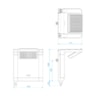 Chuveiro Elétrico Acqua Star Ultra Branco e Cromado Lorenzetti 127V 5500W