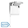 Chuveiro Elétrico Acqua Star Ultra Branco e Cromado Lorenzetti 127V 5500W