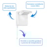 Chuveiro Elétrico Acqua Star Ultra Branco Lorenzetti 127V 5500W