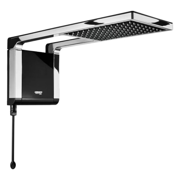Chuveiro Elétrico Acqua Storm Ultra Preto e Cromado Lorenzetti 127V 5500W