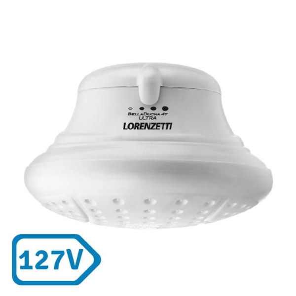 Chuveiro Elétrico Bella Ducha 4T Lorenzetti 127V 4800W