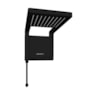 Chuveiro Elétrico Ducha Acqua Storm Ultra Preto Lorenzetti 127V 5500W